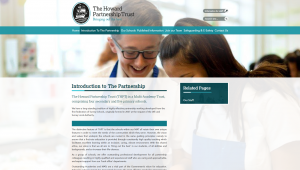 The Howard Partnership Trust Inside Page by Greenhouse School Websites