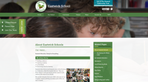 Eastwick Schools Inside Page by Greenhouse School Websites