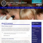 St Lawrence Primary School Inside Page by Greenhouse School Websites
