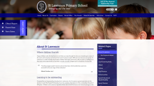St Lawrence Primary School Inside Page by Greenhouse School Websites