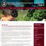 Kenyngton Manor Primary School Inside Page by Greenhouse School Websites