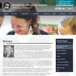 Howard of Effingham School Inside Page by Greenhouse School Websites