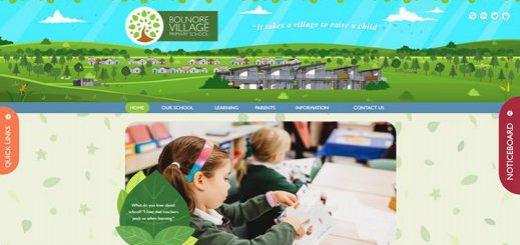 Bolnore Village Primary School Website Design by Greenhouse