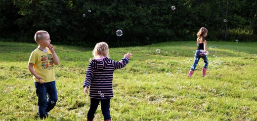 children playing