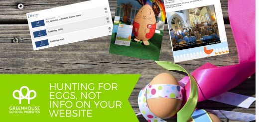 School Website Easter Egg