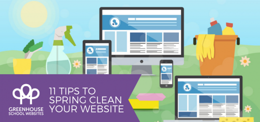 Spring clean your school website