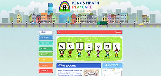 Nursery School Website Design