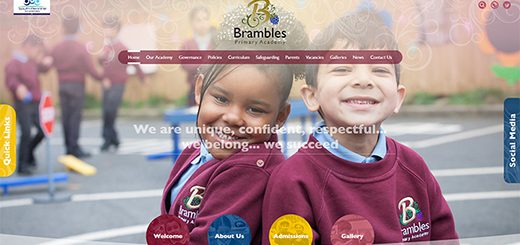 brambles-primary-school-website-design