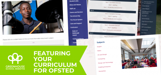 School website ofsted curriculum