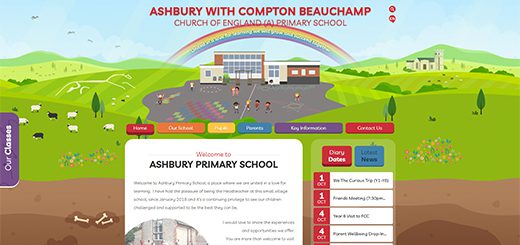 September school website design launches