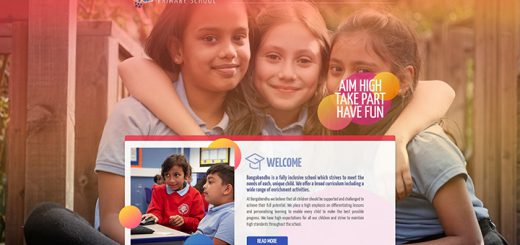 Tower Hamlets London School Website Design