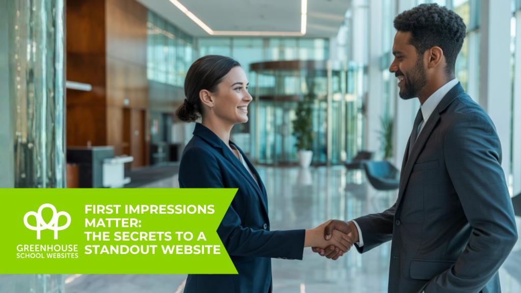 School website first impressions matter