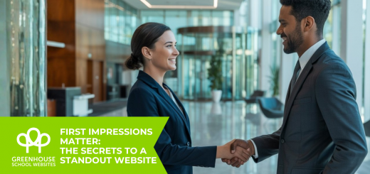 School website first impressions matter