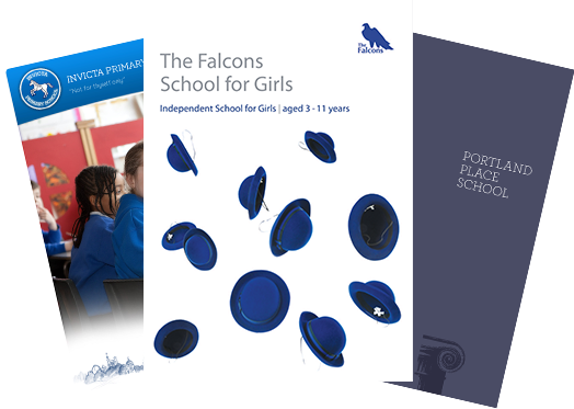 Selection of prospectus covers